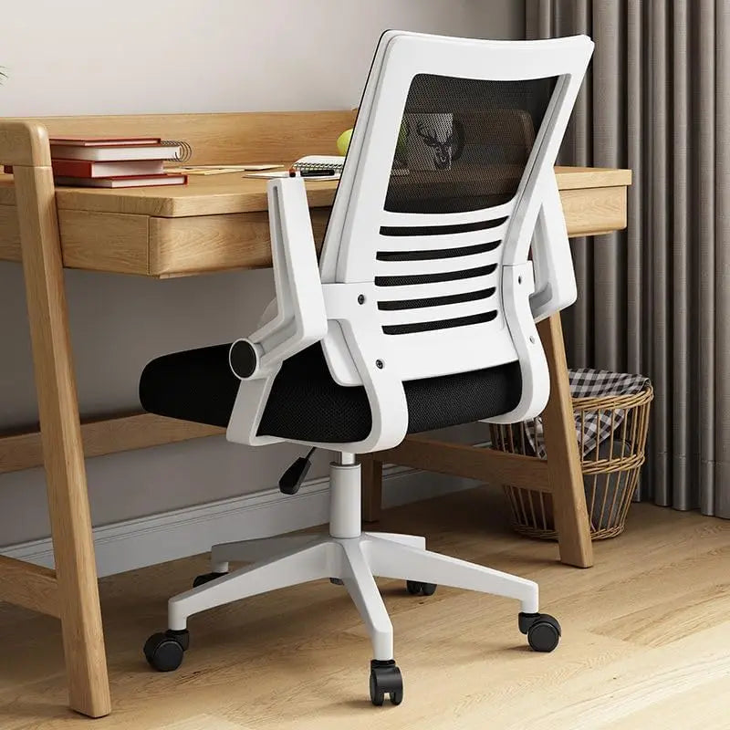 Computer Chair Home Office Chair Ergonomic Desk Chair Mesh Computer With Folding Lumbar Support Armrest Gamer Gaming