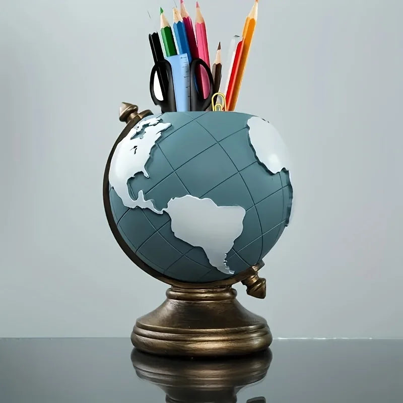 Globe Pen Holder