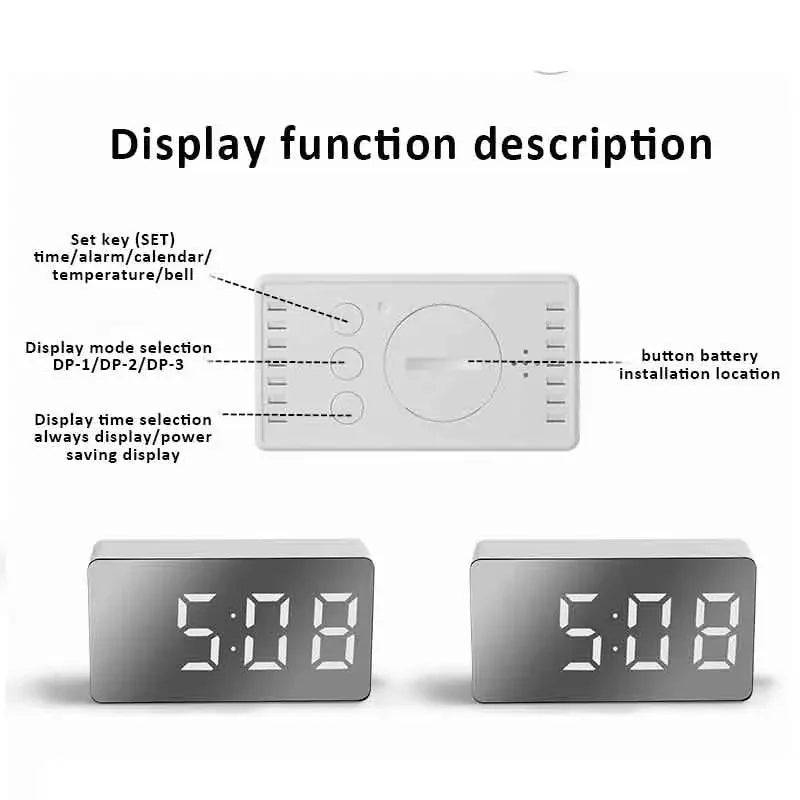 Desktop USB Alarm Clock