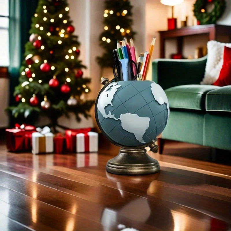 Globe Pen Holder