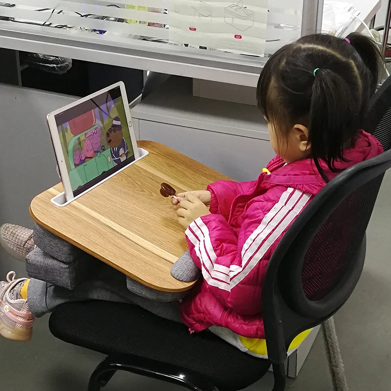 Multifunctional Lapdesk With Adjustable Height For Laptops, Tablets,Mobiles
