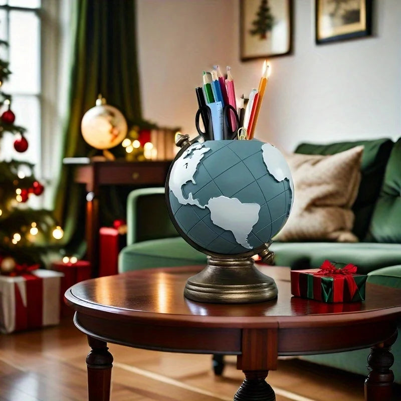 Globe Pen Holder